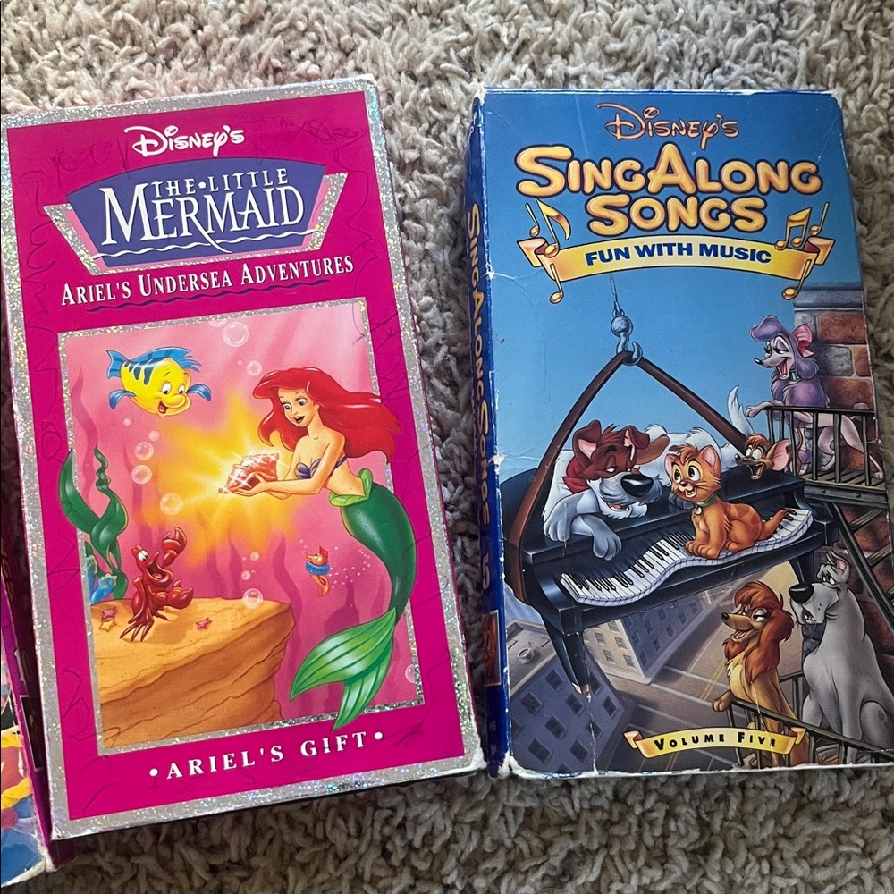 Disney VHS Sing Along bundle of 4 - Picture 3 of 7